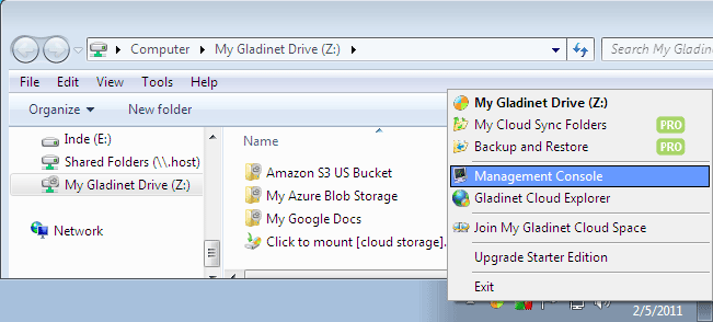 Cloud Desktop Professional Edition x64 screenshot