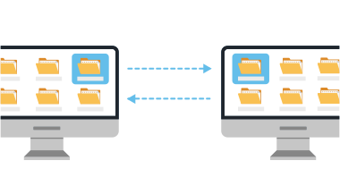 file synchronization diagram