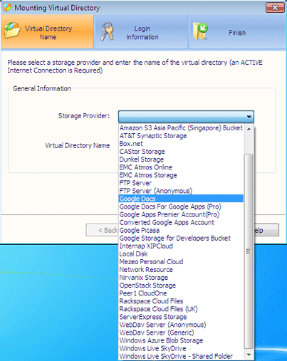 Mount Virtual Directory